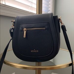 Kedzie Camden Mini Messenger Bag in Vegan Leather